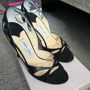Jimmy Choo black heels
